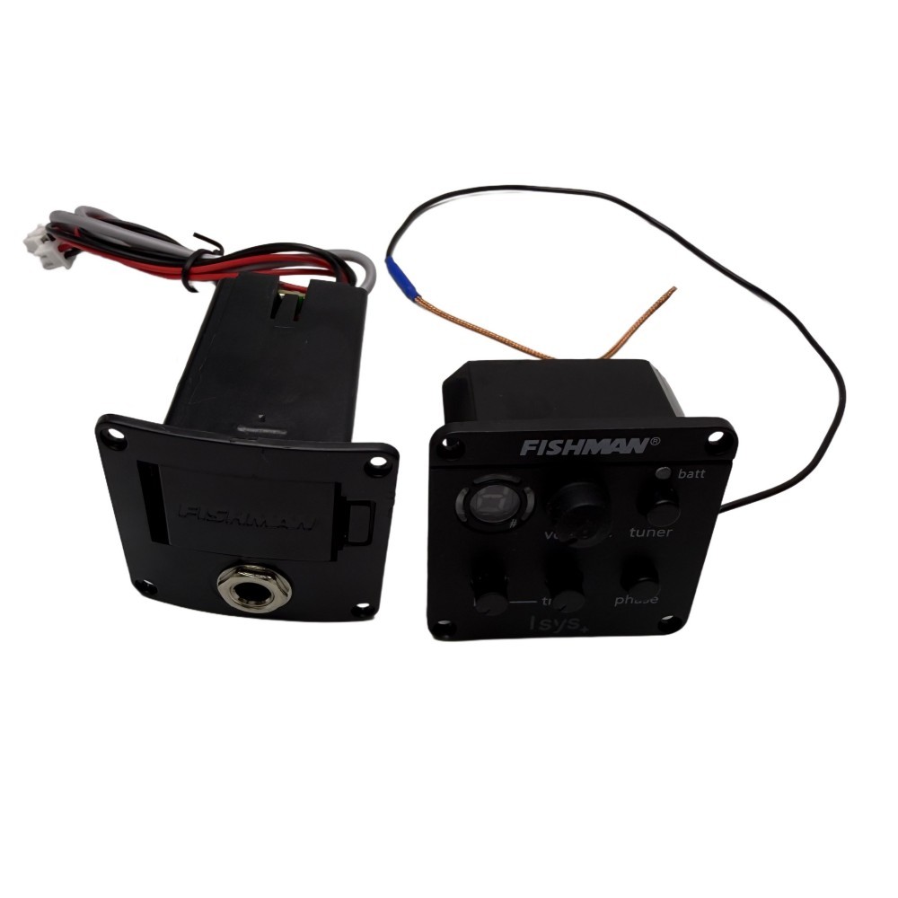 Fishman Acoustic Guitar Pickups ISYS Onboard Preamp Piezo Pickup 2