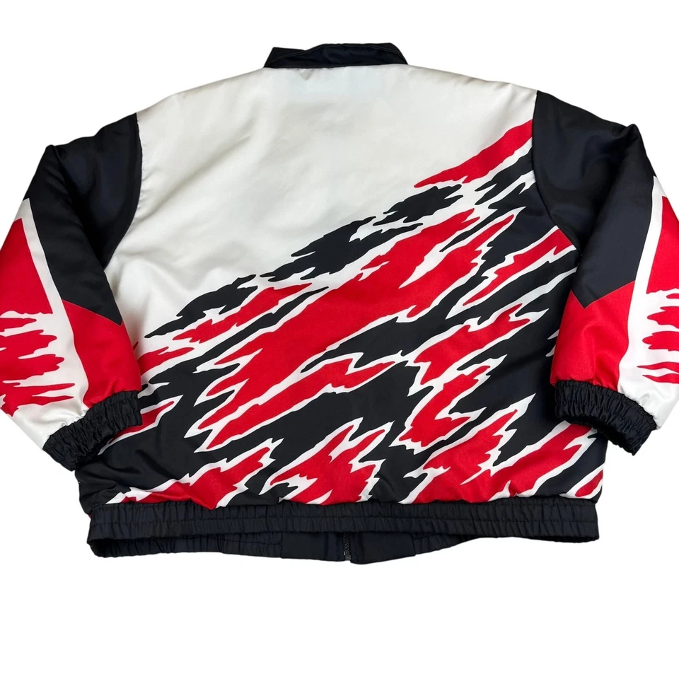 Chaqueta de bombardero vintage DARE forro acolchado cremallera completa Foto 2 de 4