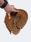 Vintage WALES Catchers Mitt Leather Baseball Glove Japan S8 G901 Cowhide — photo 1