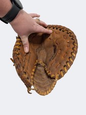 Vintage WALES Catchers Mitt Leather Baseball Glove Japan S8 G901 Cowhide