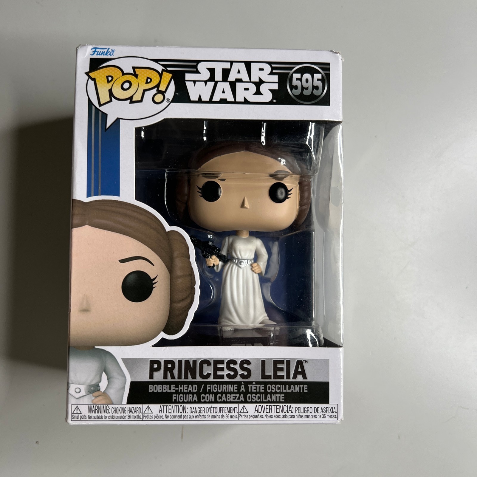 Funko Pop Star Wars Princess Leia #595 Episode IV A New Hope Bobble-Head