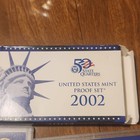 2002 U.S. Mint Proof Set San Francisco Mint 50 State Quarters with COA & Box — photo 6