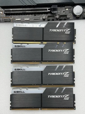 G.SKILL TridentZ RGB Series 64GB (4 x 16GB) 288-Pin PC RAM DDR4 3600 (PC4 28800) - image 1 of 4