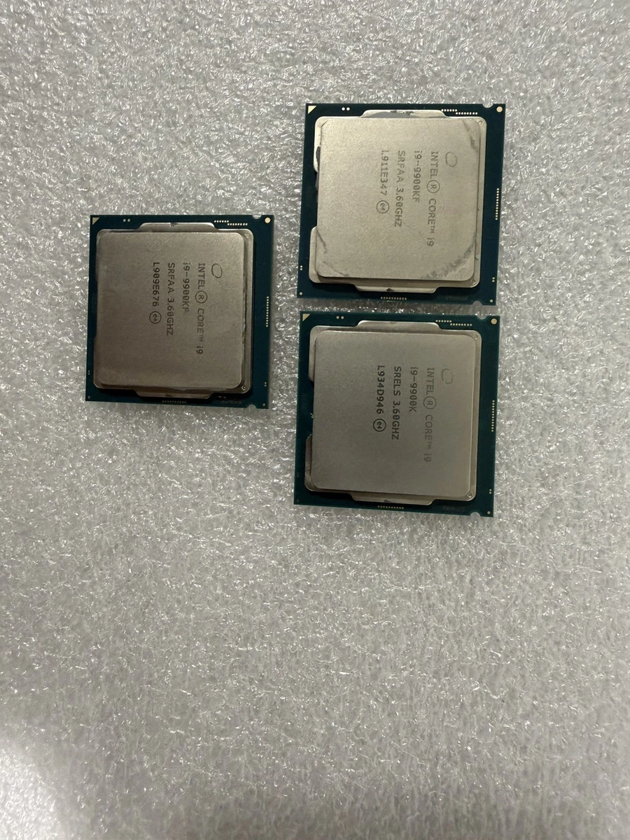 Intel Core i9-9900K Processor Model Computer Processors (CPUs) for