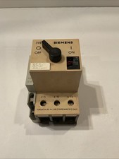Siemens Manual Motor Starter 3VE3 000-2HA00 with a 3VE9 301-1AA00
