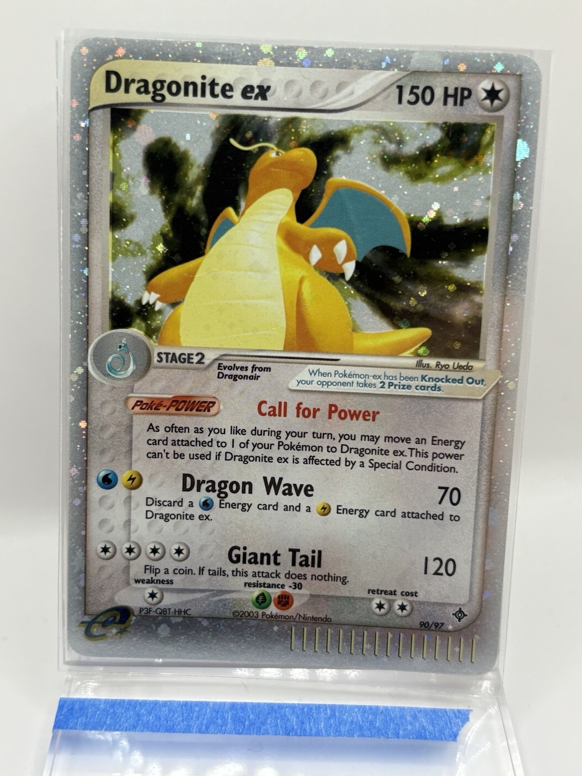 Pokémon TCG Dragonite EX Dragon 90/97 Holo Rare Card NM