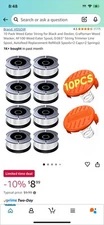 Vosoir (10 Piece)8-Weed Eater Spools & 2 Caps