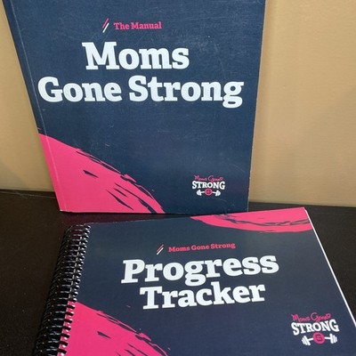 Mom's Gone Strong, The Manual and Progress Tracker, unused, pregnancy fitness