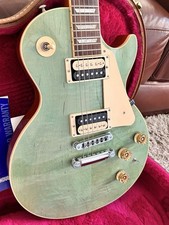 Gibson Les Paul Classic-2014-Excellent-Sea Foam Green