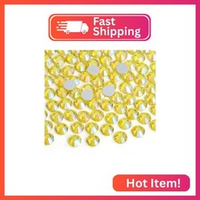 Jollin Glue Fix Crystal Flatback Rhinestones Glass Diamantes Gems for Nail Art C