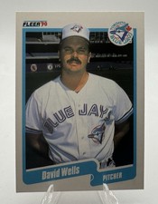 David Wells 1990 Fleer #96 Toronto Blue Jays ⚾️