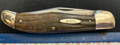 Case Tested XX 5265 Folding Hunter Knife, 1920-1940, Stag Handles