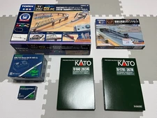 N Gauge Track and Vehicle Set KATO 283, 287Series, TOMIX My Plan Rail Set, etc.