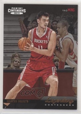 2012-13 Panini Contenders Legendary Contenders Yao Ming #46 HOF 02v3