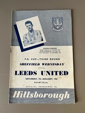 1960-61 Sheffield Wednesday vs Leeds United - FA Cup