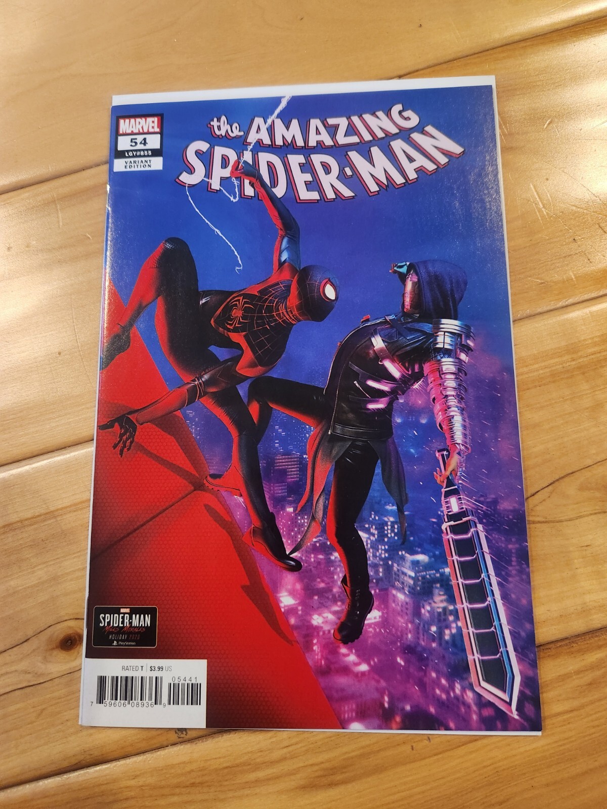 2020 AMAZING SPIDER-MAN 54D: GAVIN GOULDEN 1:10 INCENTIVE.