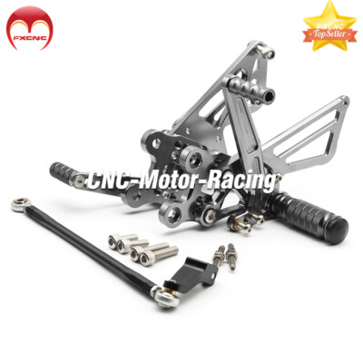 For Kawasaki Ninja ZX12R 2000-2001 Rearset Footpegs Titanium