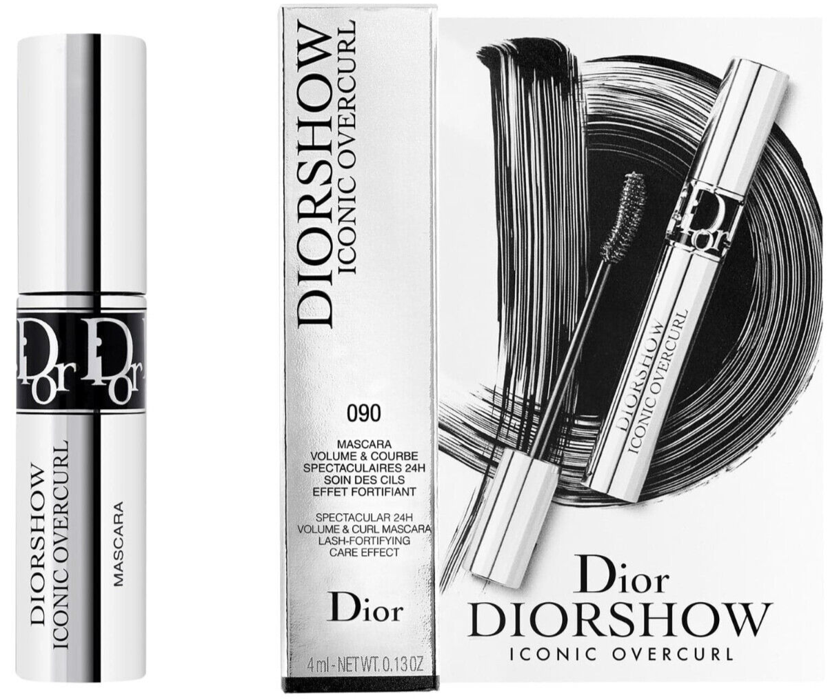 DIOR Diorshow Mascara, 3D Primer, Eye Liner, Lipstick + Poison Wristlet