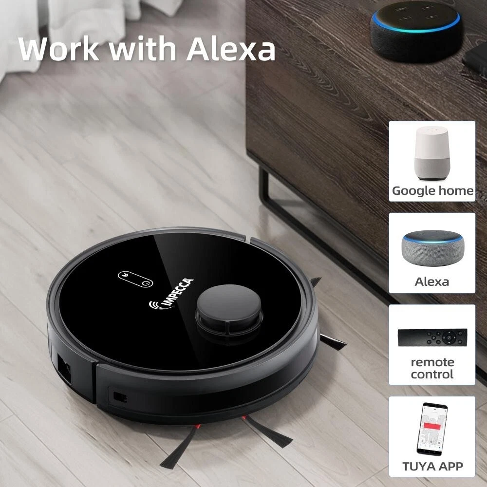 IMPECCA WI-FI SMART ROBOT VACUUM & MOP, ADVANCE LASER NAVIGATION, DUAL MOTORS
Opens in a new window