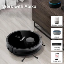 IMPECCA WI-FI SMART ROBOT VACUUM & MOP, ADVANCE LASER NAVIGATION, DUAL MOTORS