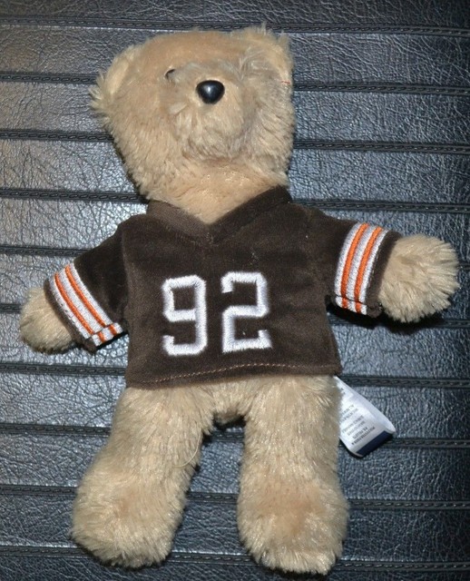 8" Cleveland Browns Plush Bear Shaun Rogers Football Jersey Stuffed