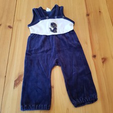 🌻Strampler Nicki blau Göße 62/68 Retro🌻