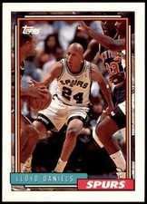 Lloyd Daniels #236 1992-93 Topps