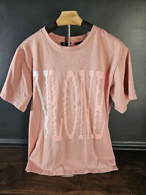 Friends Vlone V Pink White Large T Shirt Tee