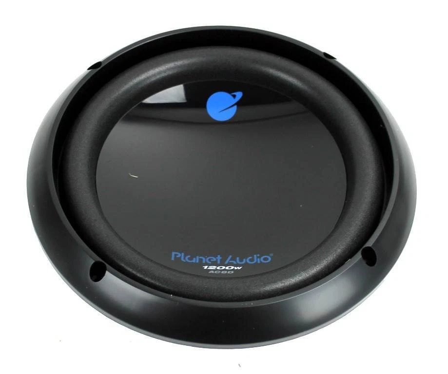 Planet Audio AC8D 8 Inch 1200 Watts 4 Ohm Dual Voice Coil Car Audio Subwoofer - Image 3 of 4