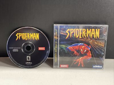 Marvel Spider-Man Activision CD-ROM Copyright 2001 PC Complete