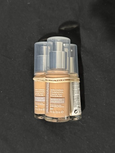 Set of 3 Revlon Illuminance Skin-Caring Liquid Foundation Shade 105, 201, 209 - Picture 6 of 6