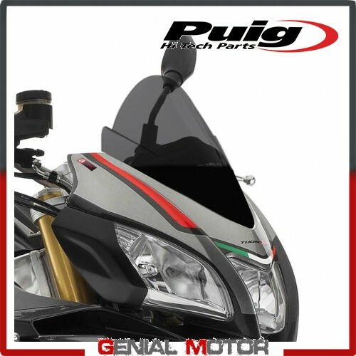 PUIG WINDSHIELD DARK SMOKED 7615F APRILIA TUONO V4 1100 RR / FACTORY 2015 / 2019