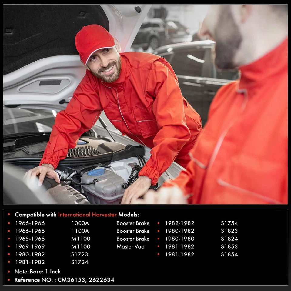 Cilindro maestro de embrague para International Harvester 1000A 1966 1100A M1100 S1724 Foto 2 de 4