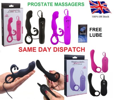 Vibrating Prostate Massager Butt Anal Plug Male Sex Toys for Men  Masturbator | eBay