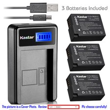 Kastar Battery LCD USB Charger for Panasonic DMW-BLC12  Panasonic Lumix DMC-G5