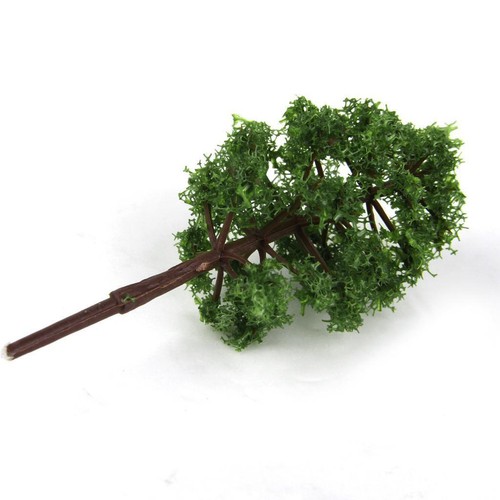 40x 1/150 Alberi modello in plastica Paesaggio in miniatura Albero del parco del - Foto 2 di 12