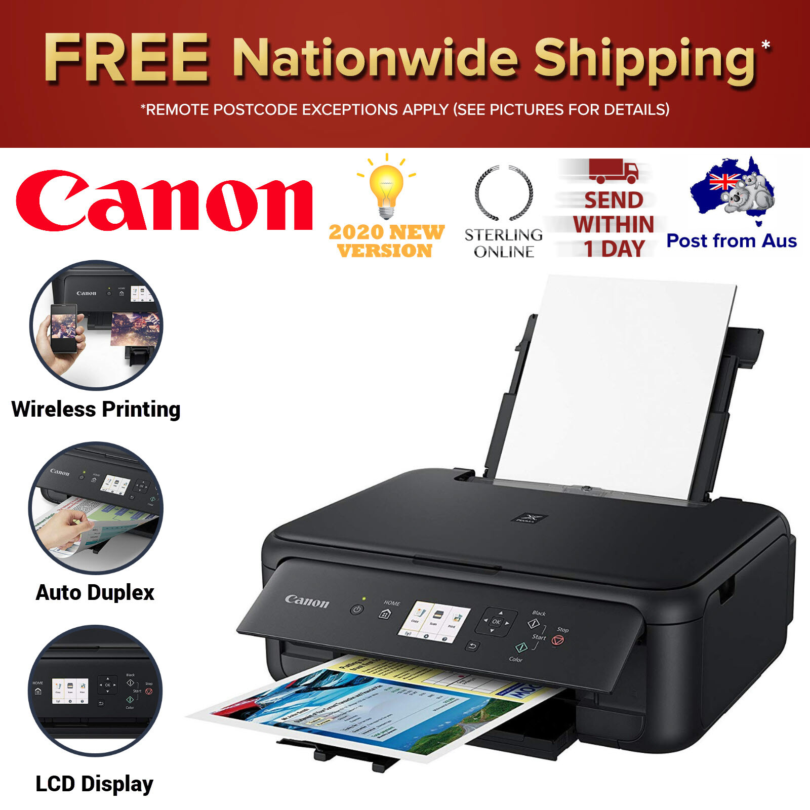wireless inkjet printer scanner