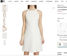 [NWT] DEREK LAM Serenity Sleeveless Dress Size 4 (orig. $595!!)