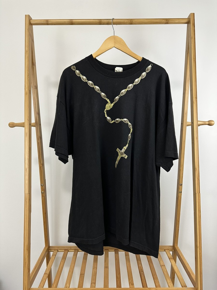 VTG Jesuscristo Jesus Christian Crown of Thorns Blood Sin Rap Tee