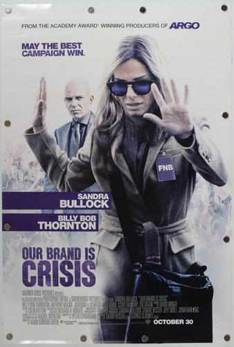 Our Brand Is Crisis 2015 Double Sided Original Movie Poster 27" x 40"
