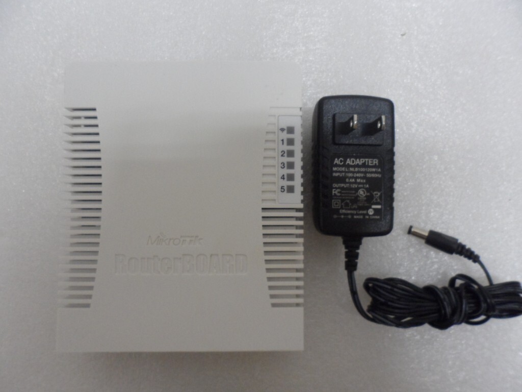 MikroTik RB951Ui-2HnD 5-Port Wireless Access Point 1000mW with Power Adapter. Available Now for $24.95