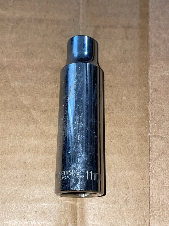 armstrong 39-311 1/2" drive 6 point standard socket 11mm - Image 2 of 4
