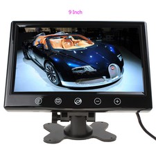 9" TFT LCD Car Rear View Monitor Auto Headrest Monitor for Camera DVD VCD GPS