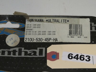 WHAT IF様 Renthal - NEW NOS Ultralight Rear Sprocket 45T Yam / Kawa - R210U