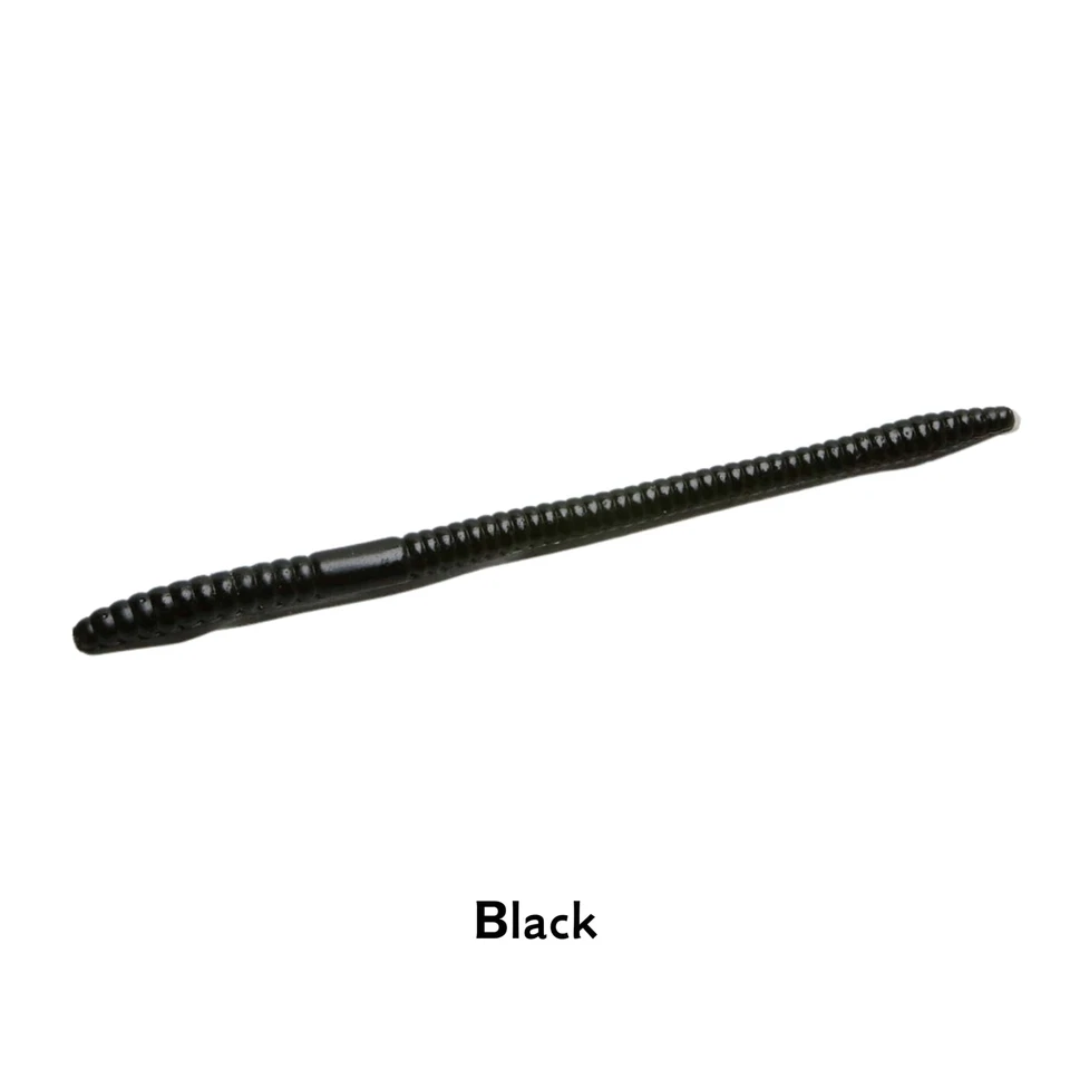 Zoom Cebo Finesse Worm 4.5" Palo Cónico Cebo Suave Señuelo de Pesca Foto 4 de 4