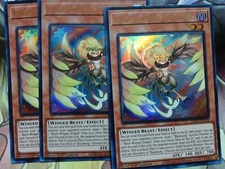 Yugioh Blackwing - Chinook the Snow Blast X3 Ultra MP23-EN154 1st NM Playset