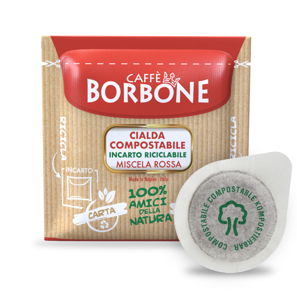 CAFFÈ BORBONE - MISCELA ROSSA - Box 50 CIALDE ESE44 da 7.2g