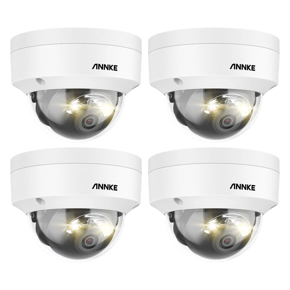 Cámara IP ANNKE 5MP Audio POE Seguridad C500P Color Noche AI Detección Humana IP67 Foto 2 de 4