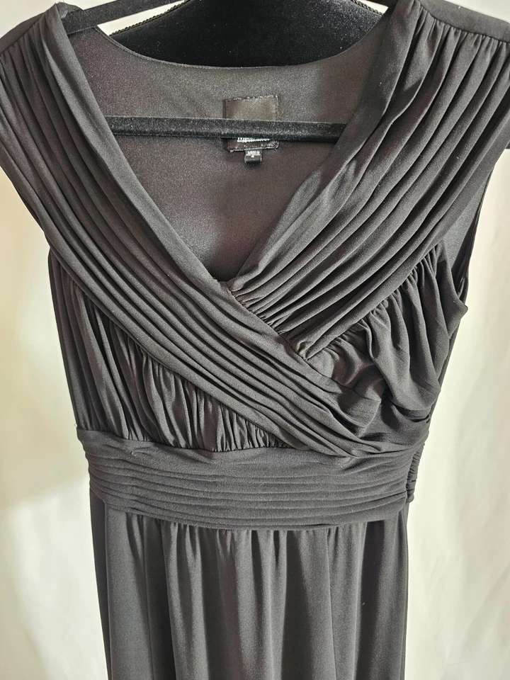 Melrose Vestido Largo Mujer Negro Talla 4 D169 Foto 2 de 4