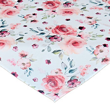 Tischdecke 85 x 85 cm Rosenmotiv Rosen Rosenmuster Nostalgie Landhausstil